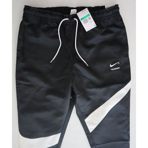 Nike DD6057 010 Men's Sz XL Black Sportswear Taper Leg Swoosh Jogger Pants $110 - Picture 5 of 10